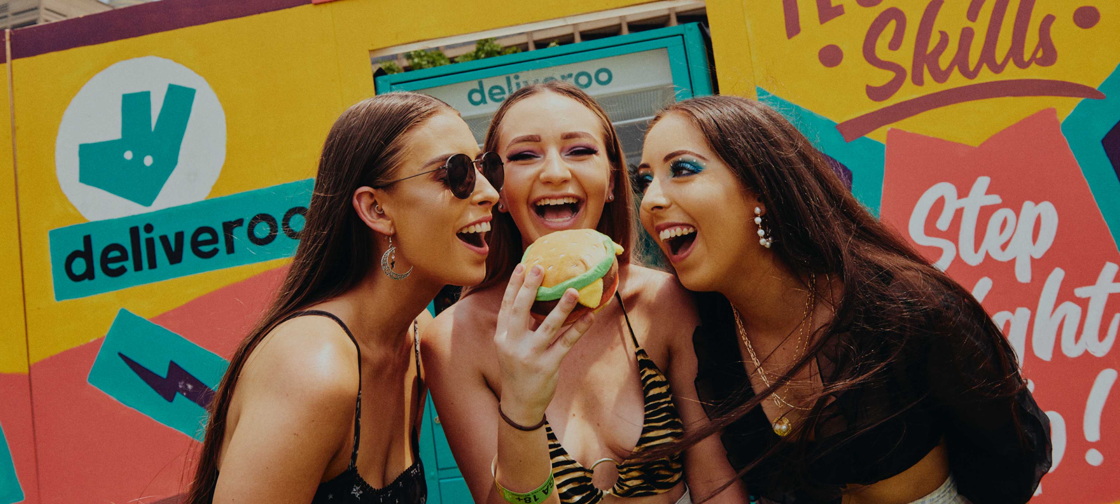 Building out a food precinct & digital activation for Deliveroo